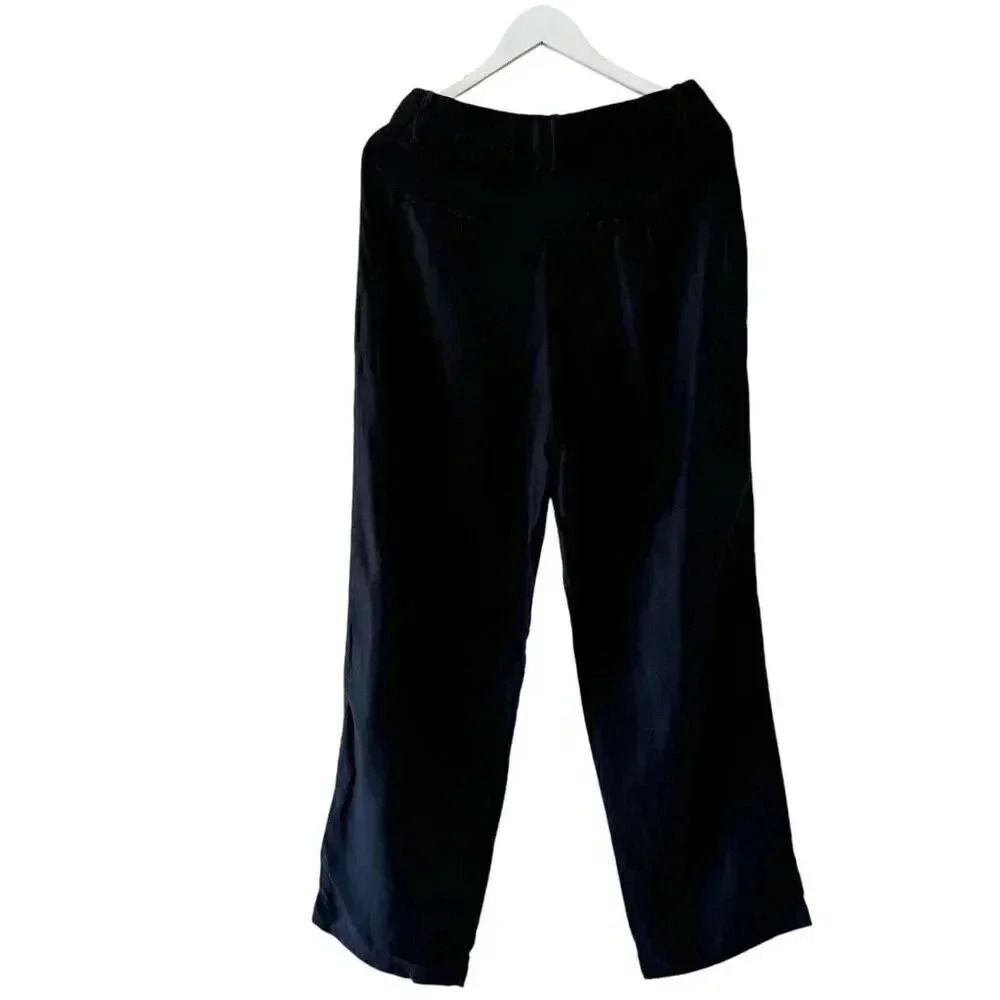 Aritzia Wilfred The Effortlessp High Rise Pleated Wide Leg Pants SZ 12 #2261 - Picture 7 of 16
